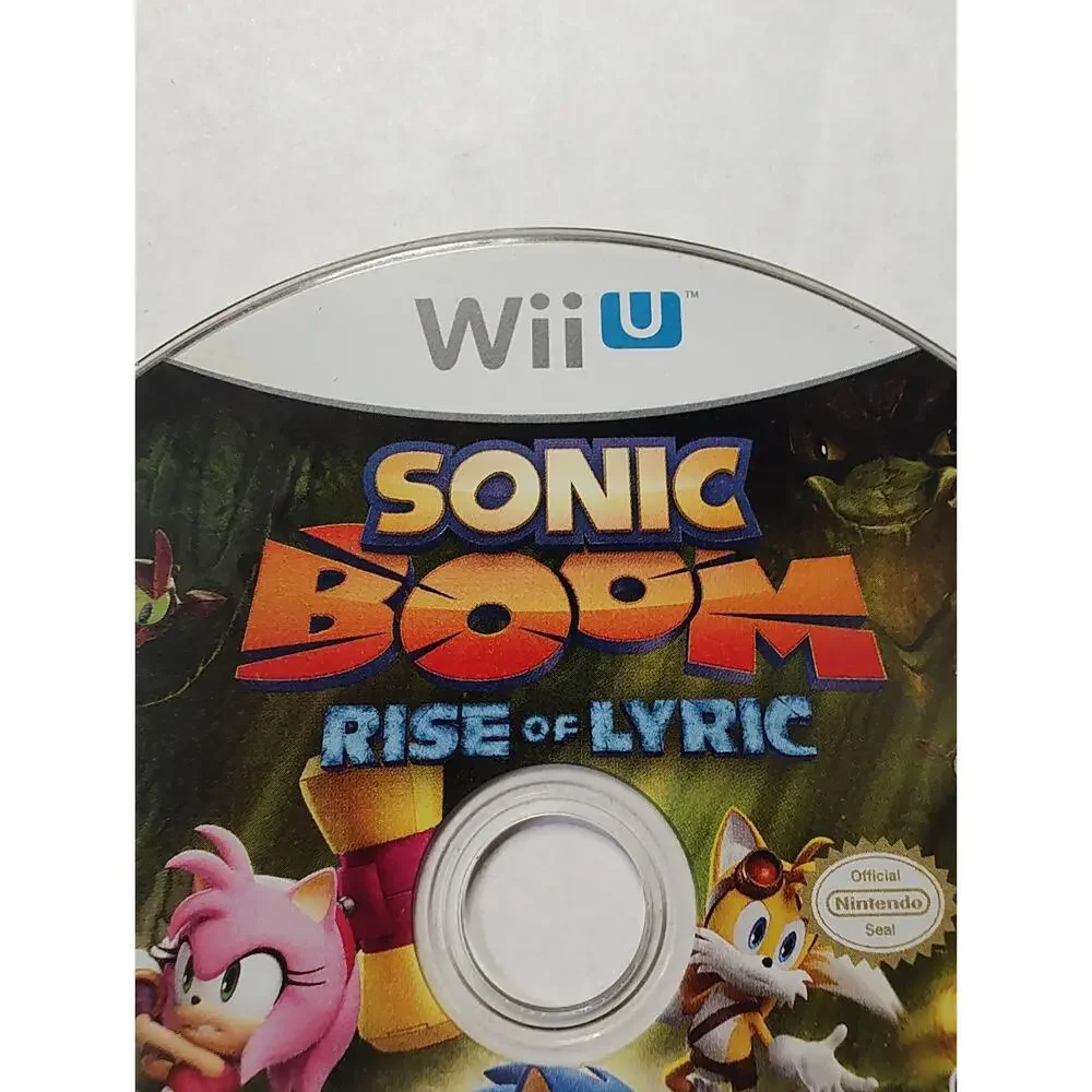 Sonic Boom: Rise of Lyric (Nintendo Wii U, 2014) DISC ONLY